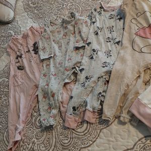 Girls pajama bundle size 12 months